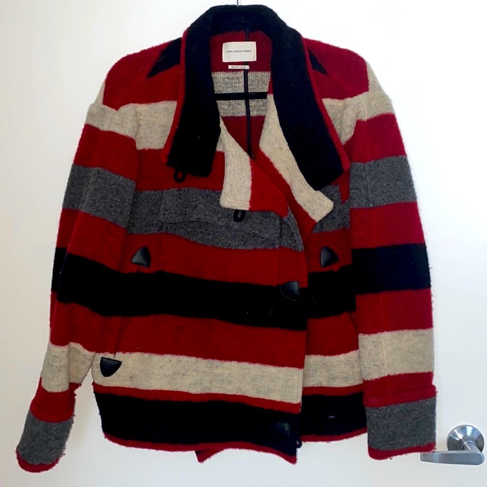 ISABEL MARANT ETOILE Fred short coat (38)
